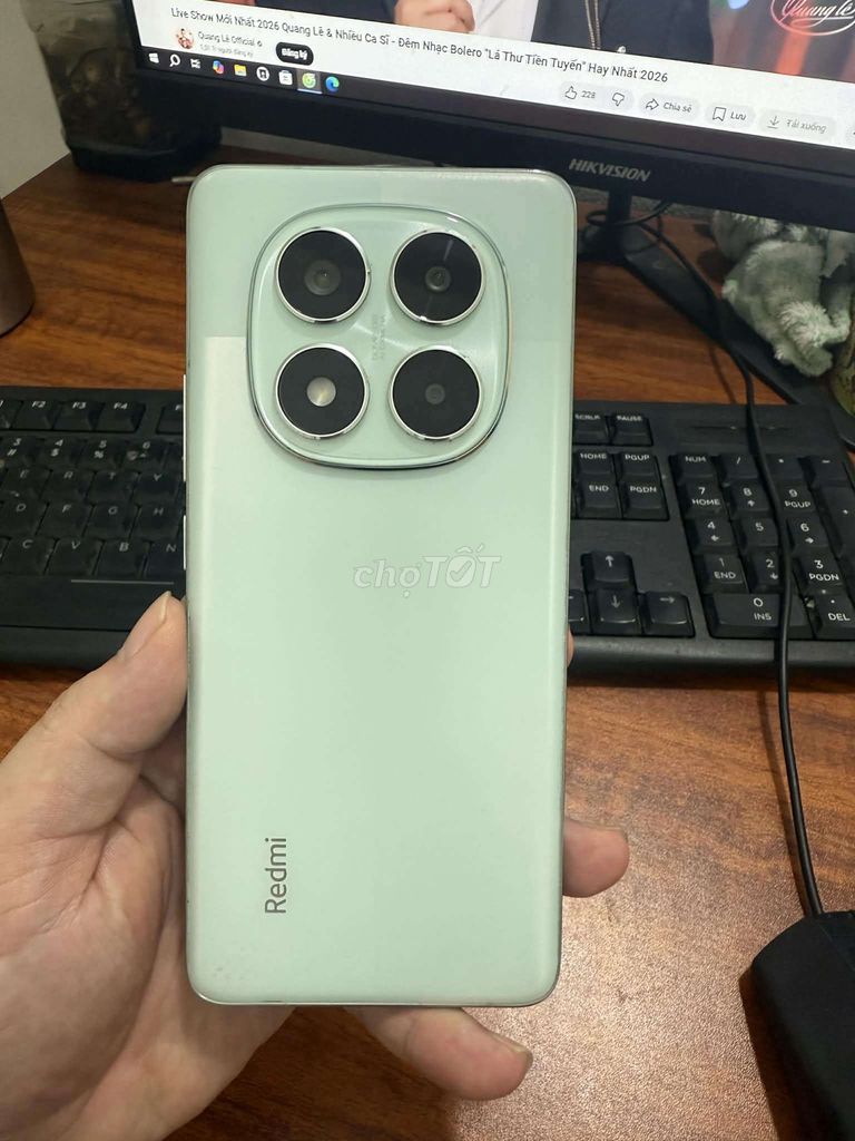 Xiaomi Redmi Note 14 Pro 5G 256GB Xanh. Mua bán Điện thoại tại Huyện Hải Hậu Nam Định được đăng bởi Anh Nguyễn hình 1