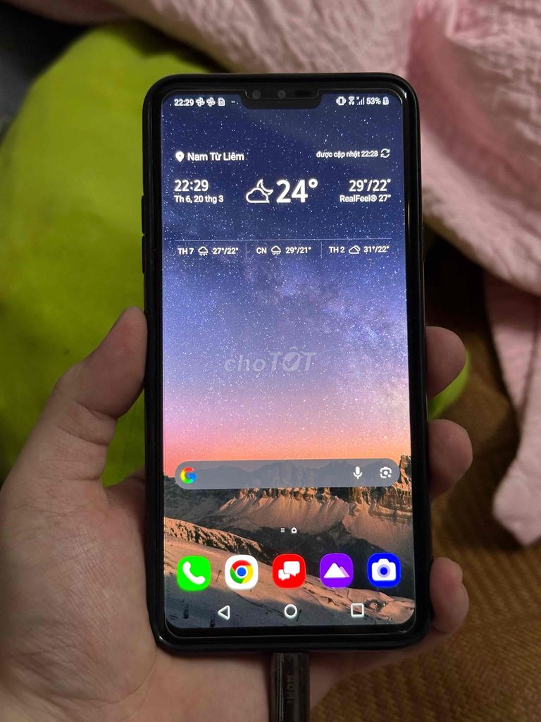 LG V40 ThinQ Đen Đã sử dụng. Mua bán Điện thoại tại Quận Nam Từ Liêm Hà Nội được đăng bởi Bách Hoàng hình 1