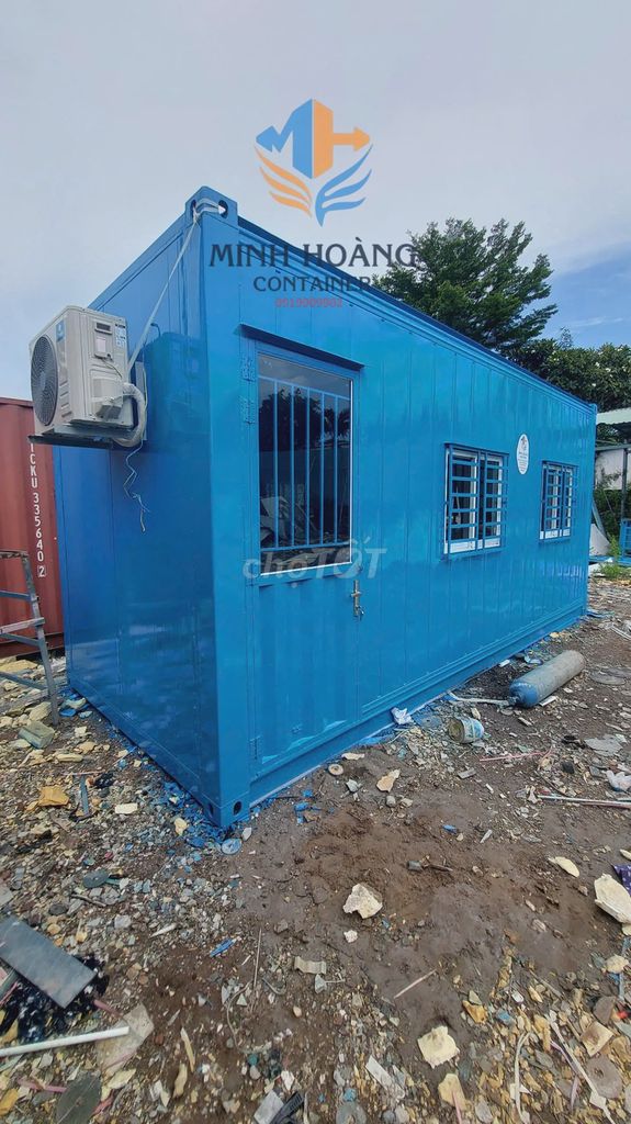 Bán và cho thuê container văn phòng 20 feet xanh. Mua bán Đồ chuyên dụng, Giống nuôi trồng tại Thành phố Dĩ An Bình Dương được đăng bởi Minh Hoàng Container hình 1