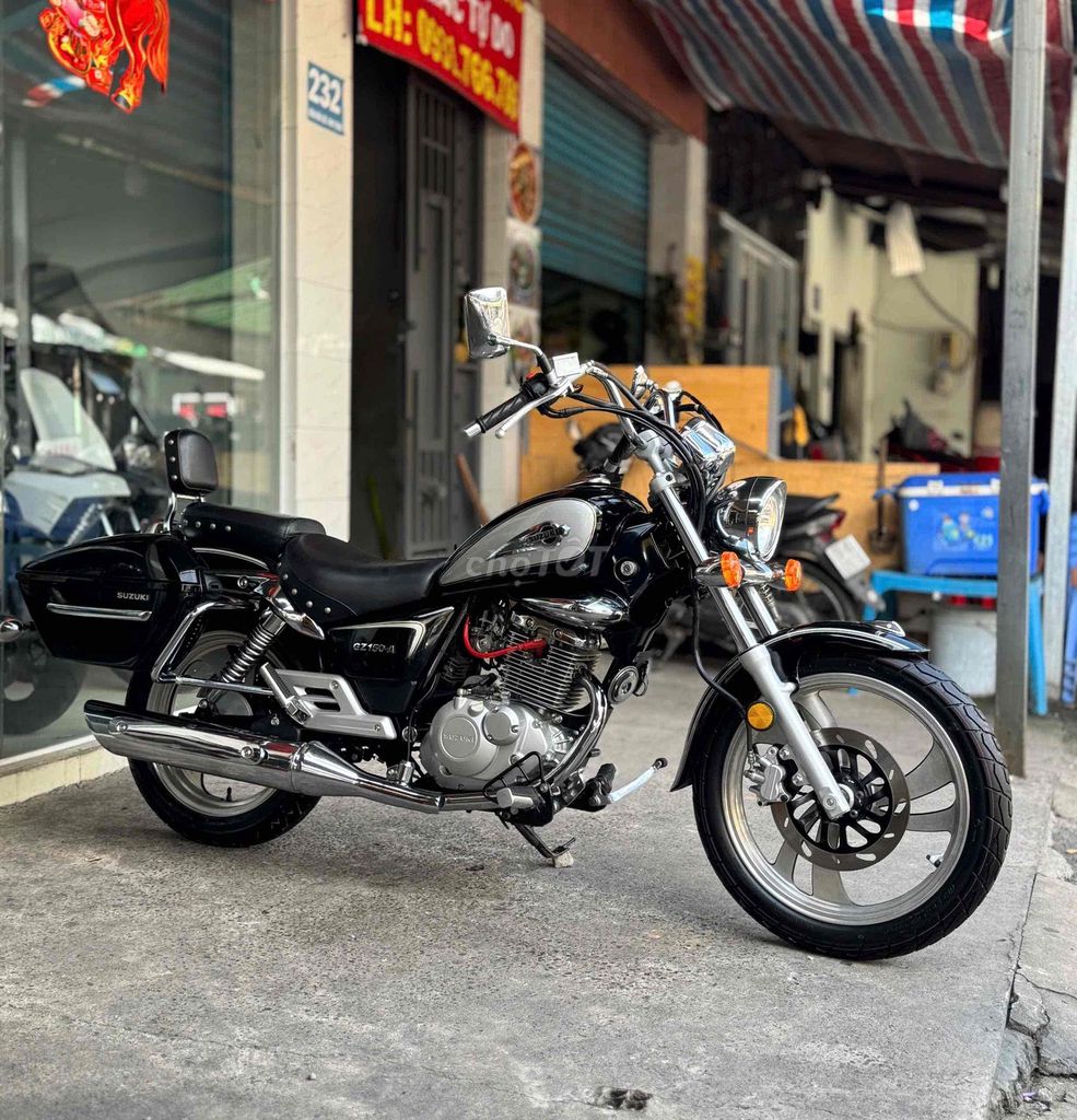 Suzuki GZ150 2017 Đen 8000KM Biển SG 9 chủ Xe keng