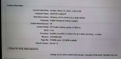 HP Pavilion Gaming i5/24GB/128GB NVME/NVIDIA. Mua bán Laptop tại Quận Gò Vấp Tp Hồ Chí Minh được đăng bởi Hùng