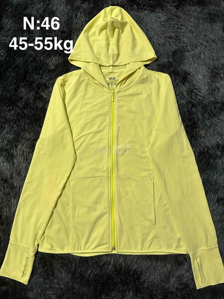 Khoác chống nắng nữ uniqlo 45-55kg. Mua bán Quần áo tại Huyện Cái Nước Cà Mau được đăng bởi Tiệm Si Min hình 1