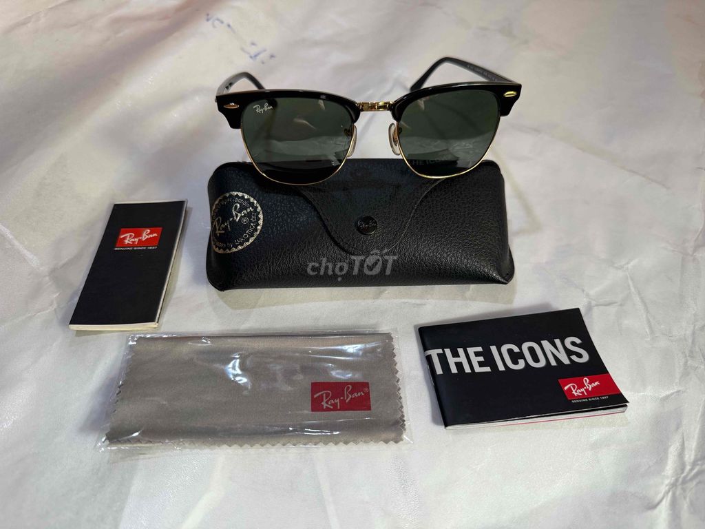 Kính râm Ray-Ban Clubmaster rb3016. Mua bán Phụ kiện thời trang khác tại Quận 11 Tp Hồ Chí Minh được đăng bởi Phú la hình 1