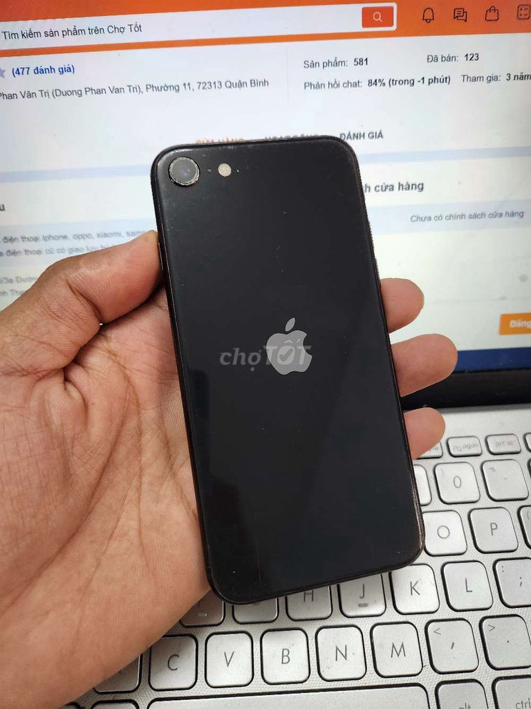 IPHONE SE 2020 64GB QUỐC TẾ ZIN FULL CN. Mua bán Điện thoại tại Quận Bình Thạnh Tp Hồ Chí Minh được đăng bởi Dân Mobile hình 1