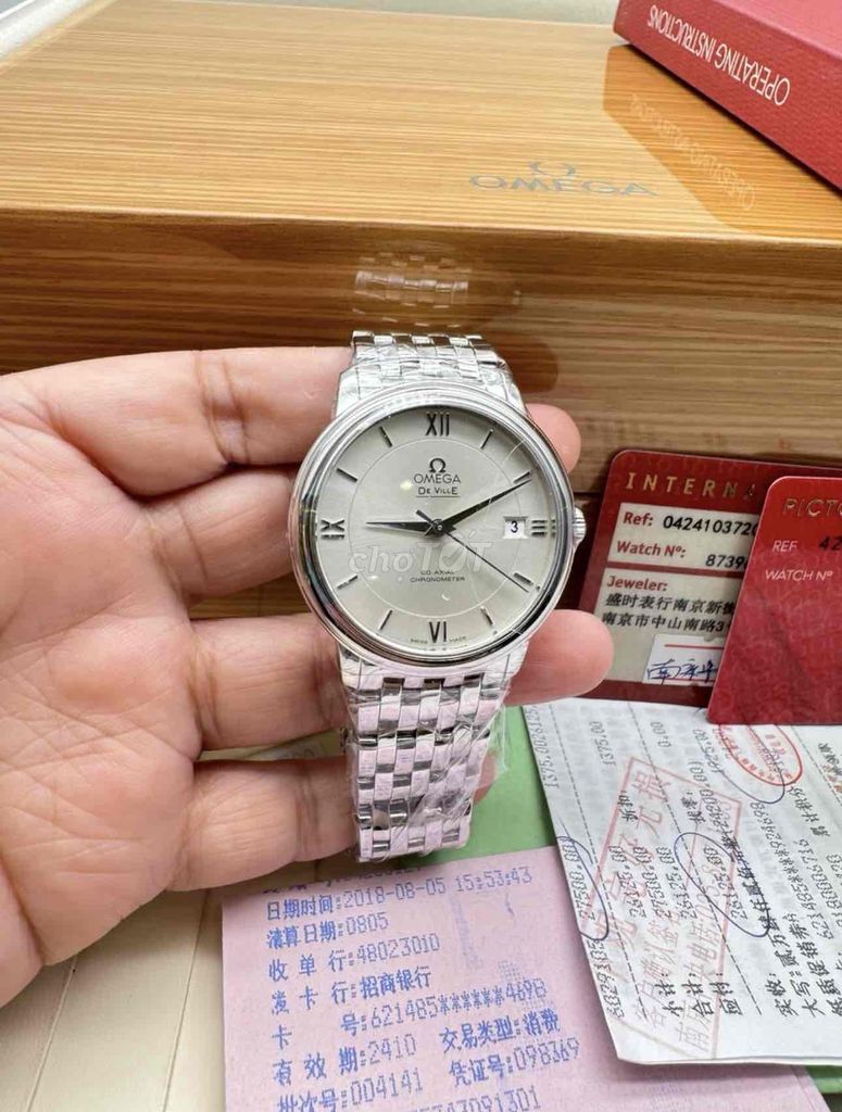 𝟎𝐦𝐞𝐠𝐚 𝐃𝐞 𝐕𝐢𝐥𝐥𝐞 𝐏𝐫𝐞𝐬𝐭𝐢𝐠𝐞 𝟑𝟔.𝟖𝐦𝐦. Mua bán Đồng hồ tại Quận Long Biên Hà Nội được đăng bởi Huy Hoàng hình 6