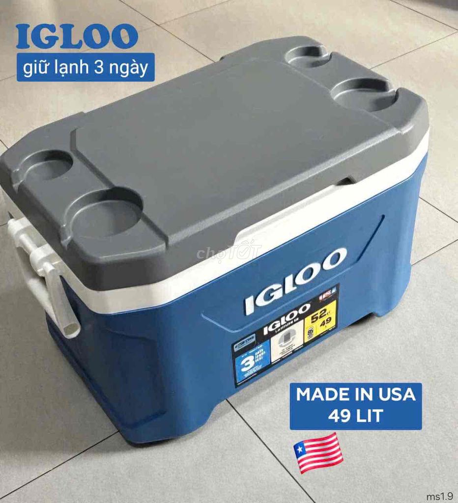Thùng giữ lạnh Igloo Latitude 52. Mua bán Dụng cụ nhà bếp tại Thành phố Rạch Giá Kiên Giang được đăng bởi Đức Bảo Trần hình 1