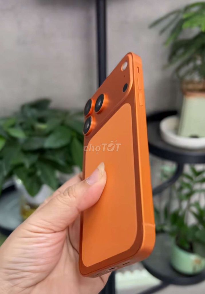 Apple iPhone X  lên vỏ 17 màu Cam. Mua bán Điện thoại tại Huyện Vũng Liêm Vĩnh Long được đăng bởi Nguyễn Quốc Khánh hình 1