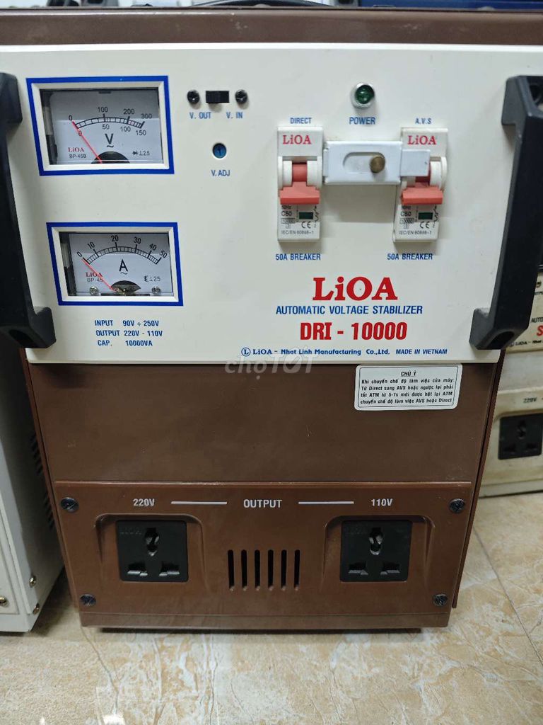 Ổn áp LIOA DRI - 10000. Mua bán Đồ chuyên dụng, Giống nuôi trồng tại Quận Hà Đông Hà Nội được đăng bởi Nguyễn Nhật Minh hình 1