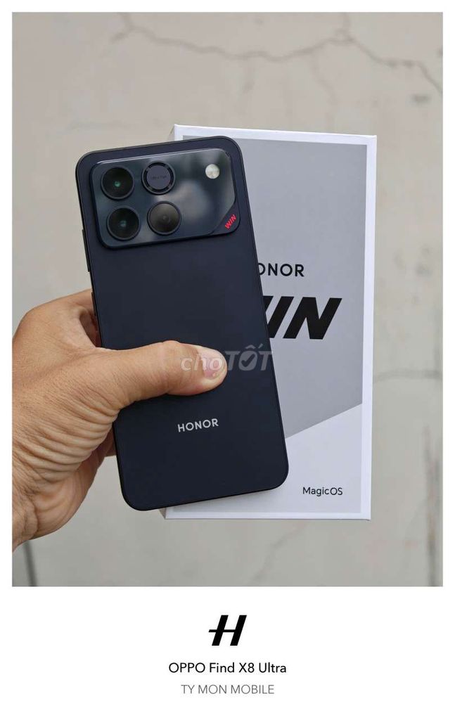 Honor Win Đen 12GB/512GB. Mua bán Điện thoại tại Quận 5 Tp Hồ Chí Minh được đăng bởi TY  MON MOBILE hình 1
