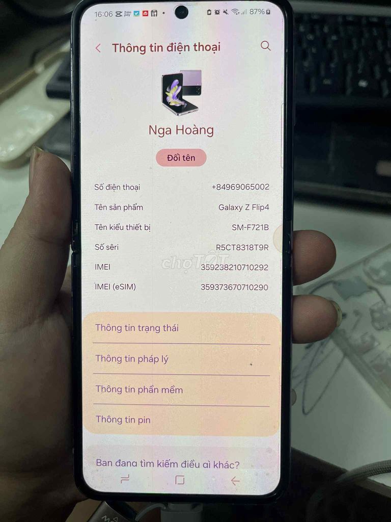 Bán đt chính chủ sọc nhẹ. Mua bán Điện thoại tại Quận Đống Đa Hà Nội được đăng bởi Nga Hoàng hình 1