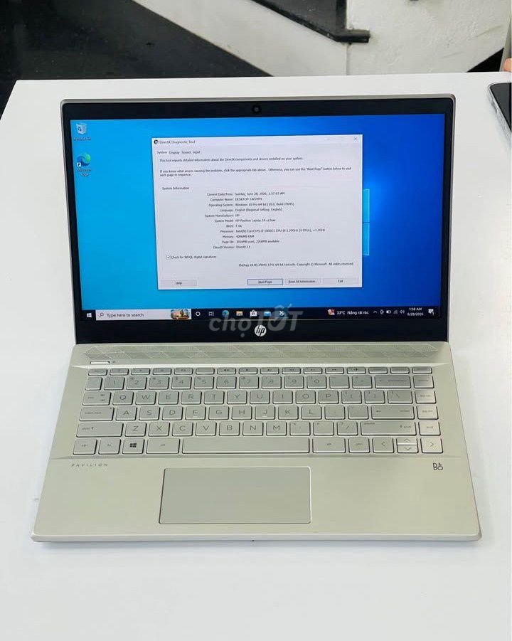 HP Pavilion 14: i3-1005G1 | 4GB | 256GB/FHD. Mua bán Laptop tại Quận Hải Châu Đà Nẵng được đăng bởi TTCenter 484 NÚI THÀNH hình 1