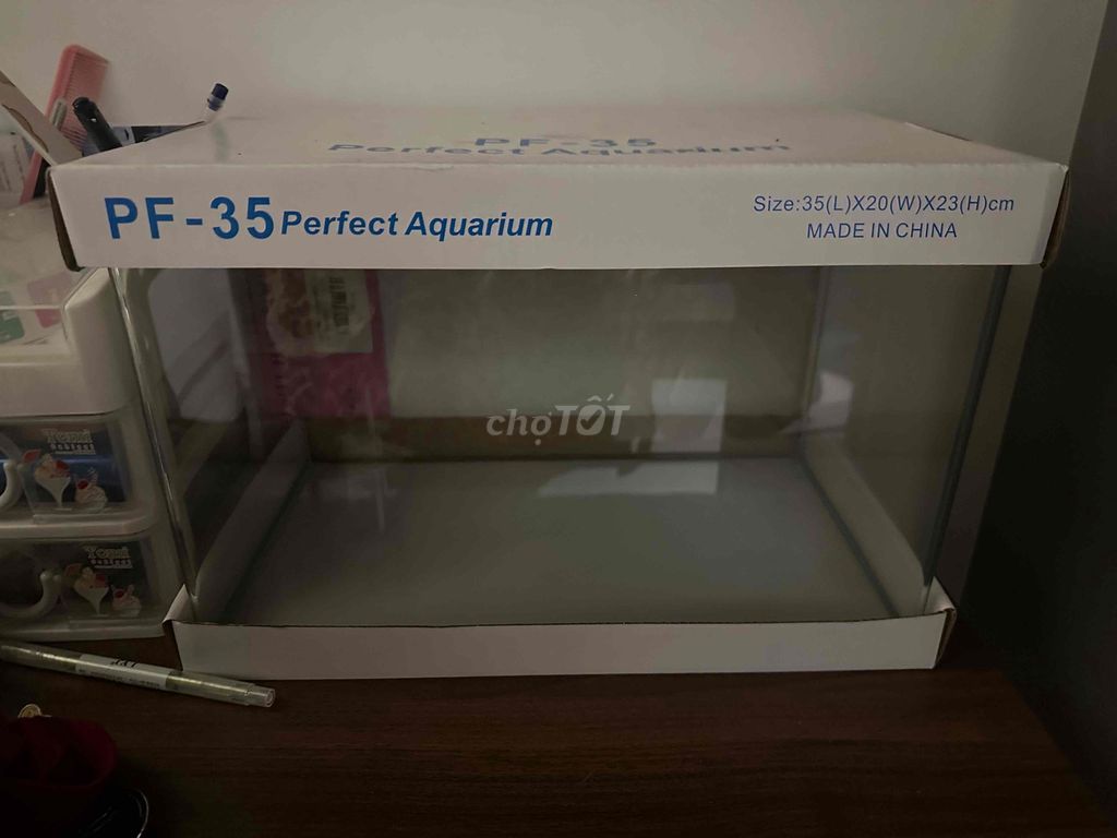 Hồ cá Perfect Aquarium PF-35 35x20x23cm. Mua bán Phụ kiện, Thức ăn, Dịch vụ tại Quận Phú Nhuận Tp Hồ Chí Minh được đăng bởi Hân hình 1