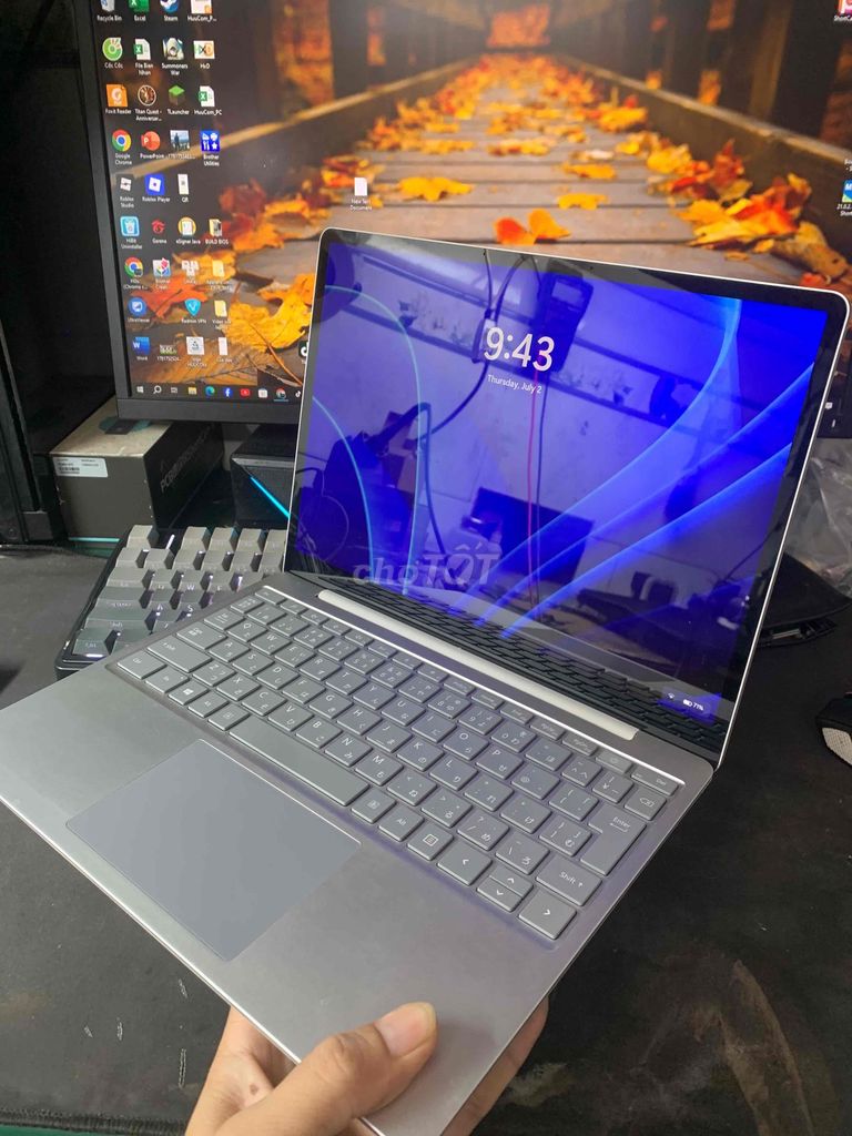 Microsoft Surface Laptop Go i5 8GB/256GB Bạc. Mua bán Laptop tại Quận 4 Tp Hồ Chí Minh được đăng bởi Huucom hình 1