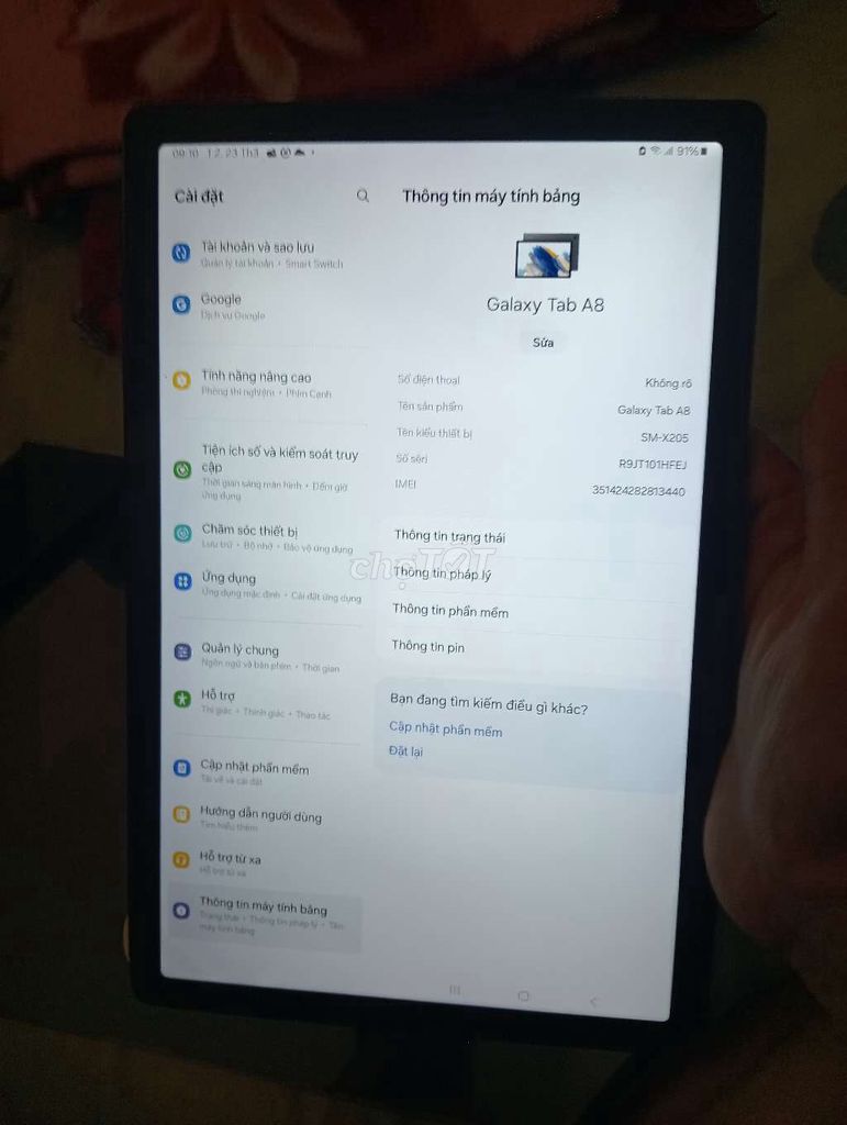 Samsung Galaxy Tab A8 4GB/64GB. Mua bán Máy tính bảng tại Quận Tân Phú Tp Hồ Chí Minh được đăng bởi dung hình 1