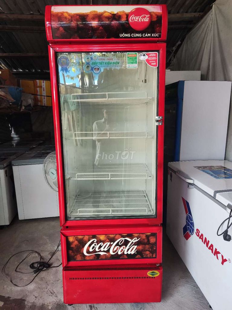 Tủ mát Coca-Cola 700 lít Đỏ đã sử dụng. Mua bán Tủ lạnh tại Quận Tân Phú Tp Hồ Chí Minh được đăng bởi bưởi xoài hình 1