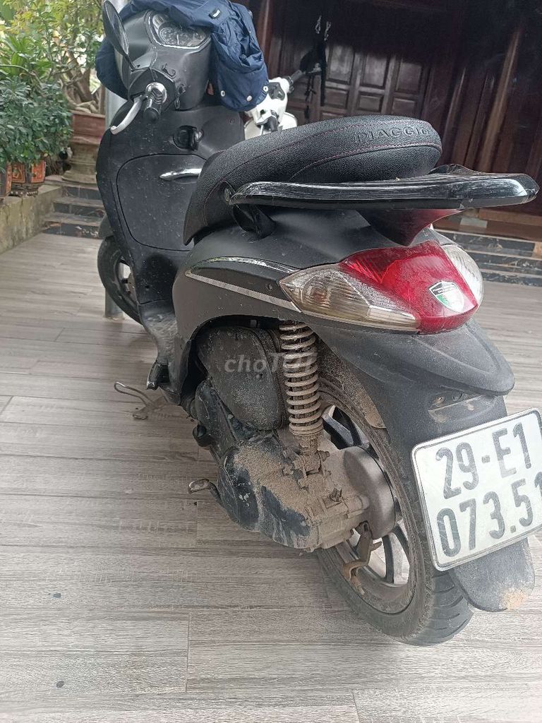 Piaggio Liberty màu Đen. Mua bán Xe máy tại Huyện Nông Cống Thanh Hóa được đăng bởi Meo Du Mục hình 5