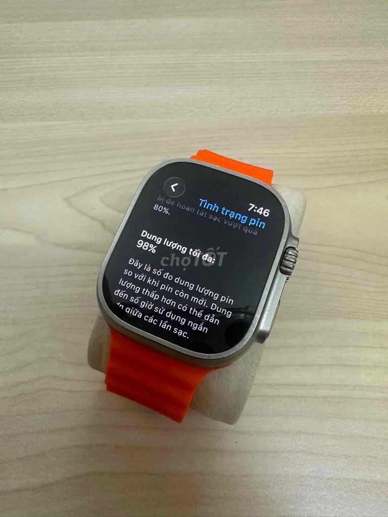 Apple Watch Ultra 2 Cam Cả nam và nữ. Mua bán Thiết bị đeo thông minh tại Quận Cầu Giấy Hà Nội được đăng bởi Minh Khuê hình 1