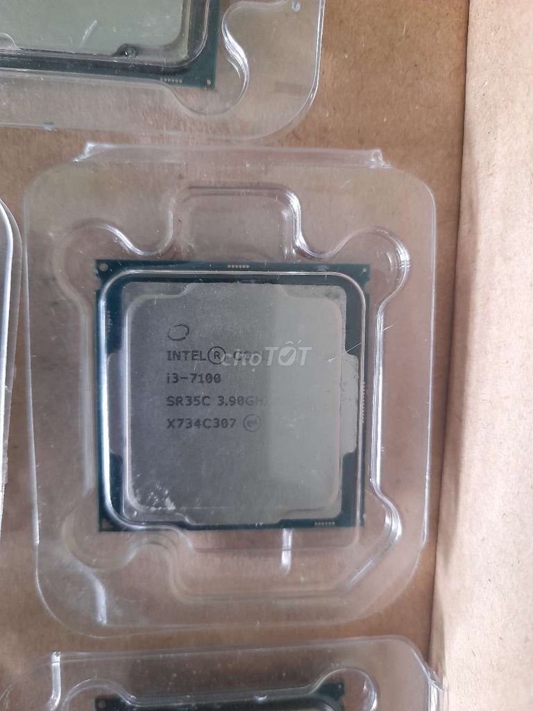 CPU Intel Core i3 7100 i5 6500 7400 7500 bh 1th. Mua bán Linh kiện (RAM, Card...) tại Thành phố Thủ Dầu Một Bình Dương được đăng bởi Phú Dương  hình 1