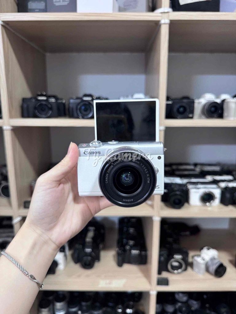 Máy ảnh Canon M100. Mua bán Máy ảnh, Máy quay tại Quận Liên Chiểu Đà Nẵng được đăng bởi Ty camera  Đà Nẵng hình 1