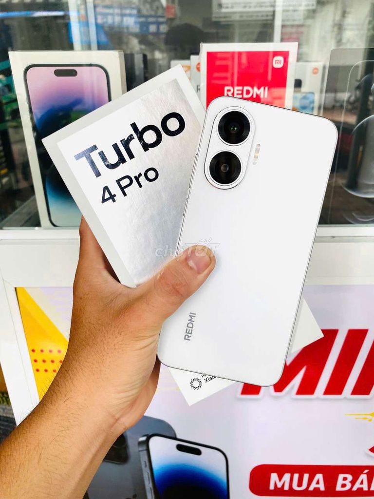 Xiaomi Turbo 4 Pro ( 12G / 256G ) Full Box New 99%. Mua bán Điện thoại tại Quận Ninh Kiều Cần Thơ được đăng bởi Nhựt Mobile hình 1
