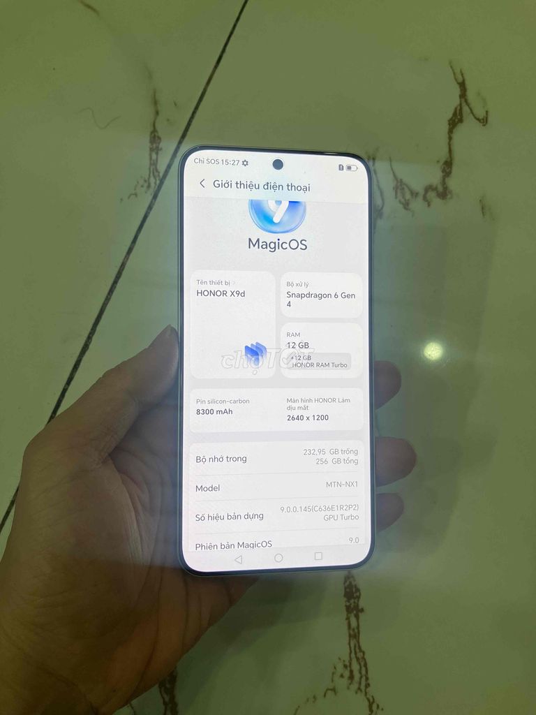 Bán Honor X9d 5g Ram12/256 pin 8300 như mới. Mua bán Điện thoại tại Quận Hà Đông Hà Nội được đăng bởi Mạnh Mobile hình 1