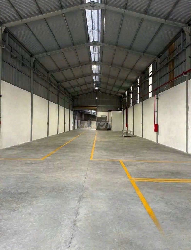 Xưởng Thuận An 1000m²/50tr có PCCC điện 3fa đường cont