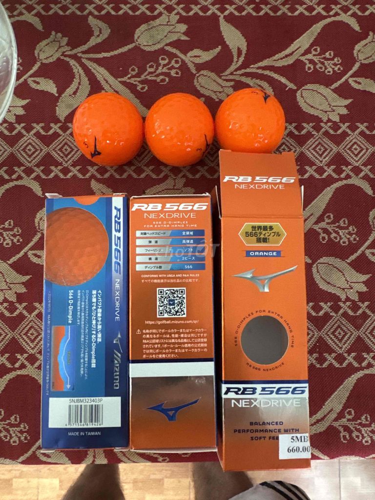 Bóng golf Mizuno RB566 Nexdrive. Mua bán Đồ thể thao, Dã ngoại tại Huyện Hòa Vang Đà Nẵng được đăng bởi Hưng hình 1