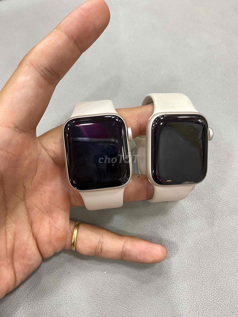Apple Watch SE Trắng 40mm. Mua bán Thiết bị đeo thông minh tại Thành phố Dĩ An Bình Dương được đăng bởi Lăng Duy Hào hình 1