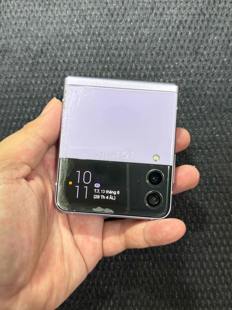 Samsung Z Flip 3 8/128GB Tím. Mua bán Điện thoại tại Huyện Củ Chi Tp Hồ Chí Minh được đăng bởi Nam 2666 hình 1