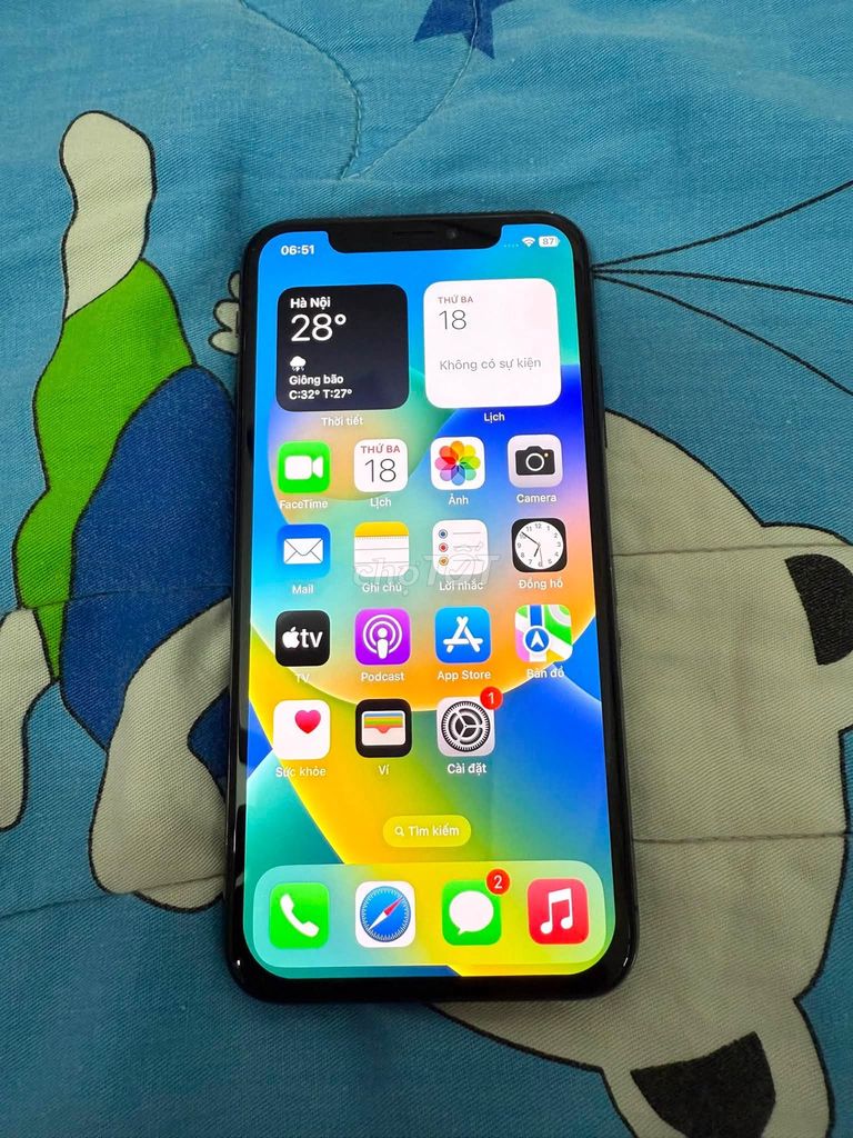 Apple iPhone X 64GB Đen Đã sử dụng. Mua bán Điện thoại tại Quận 8 Tp Hồ Chí Minh được đăng bởi Hội Đồ Điện Tử hình 1