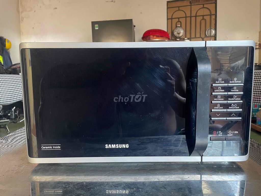 Lò vi sóng Samsung MS23K3513AS 23L Đen. Mua bán Bếp, lò, đồ điện nhà bếp tại Huyện Mê Linh Hà Nội được đăng bởi Nguyen Minh Tri  hình 1