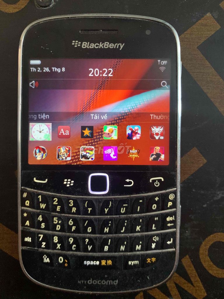 BlackBerry QWERTY Đen. Mua bán Điện thoại tại Quận Liên Chiểu Đà Nẵng được đăng bởi Mr Tung hình 1