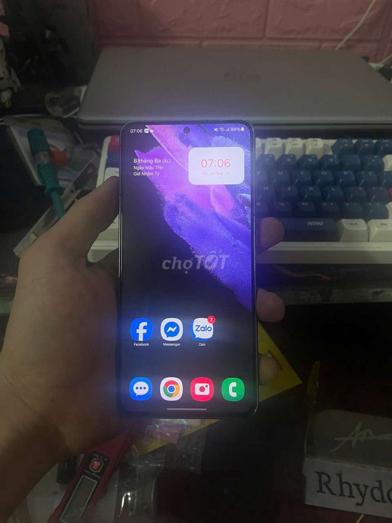 Samsung Galaxy S21 Đen. Mua bán Điện thoại tại Huyện Bình Chánh Tp Hồ Chí Minh được đăng bởi Hoàng Phi Ngô hình 1