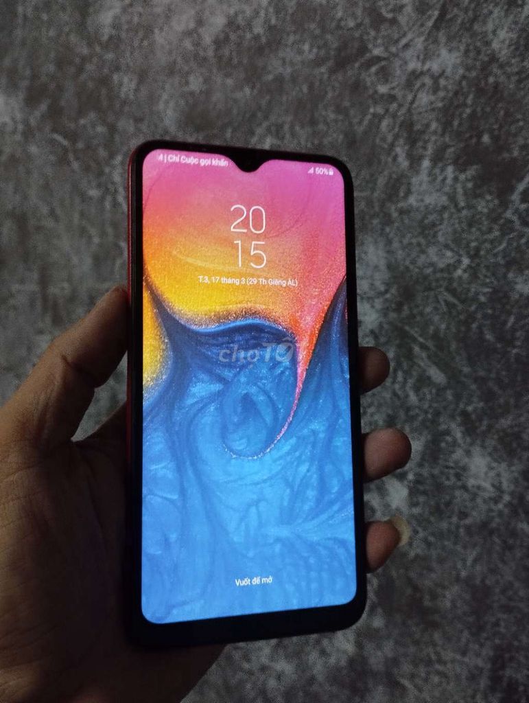 Samsung A10 Đỏ Đã qua sử dụng. Mua bán Điện thoại tại Thành phố Cà Mau Cà Mau được đăng bởi Đặng Trung Nghiệp hình 1