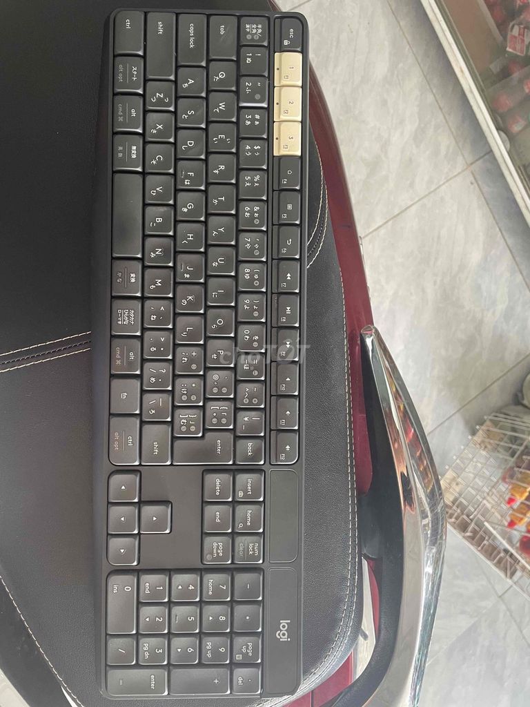 Bàn phím Logitech Bluetooth Đen. Mua bán Phụ kiện (Màn hình, Chuột...) tại Huyện Krông Bông Đắk Lắk được đăng bởi mimh đức hình 1