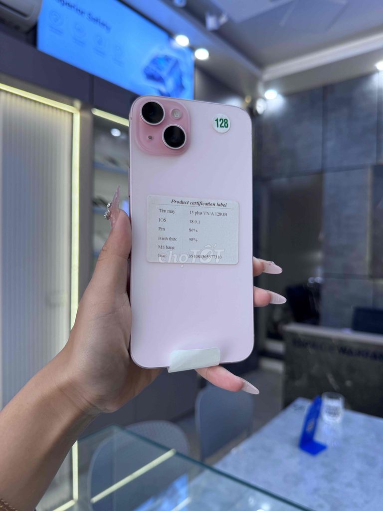 15plus hồng 128gb VNA. Mua bán Điện thoại tại Thành phố Nam Định Nam Định được đăng bởi nguyễn việt hoàng hình 1