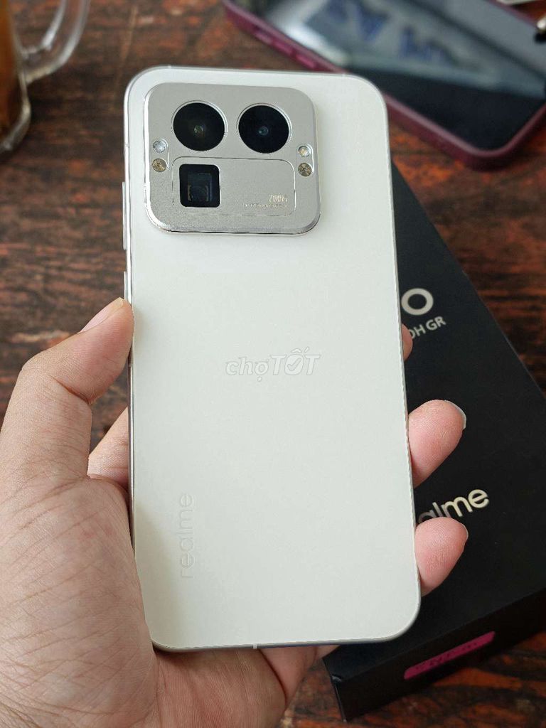 Realme GT8 Pro Trắng Fullbox. Mua bán Điện thoại tại Quận Hà Đông Hà Nội được đăng bởi DPhone hình 1