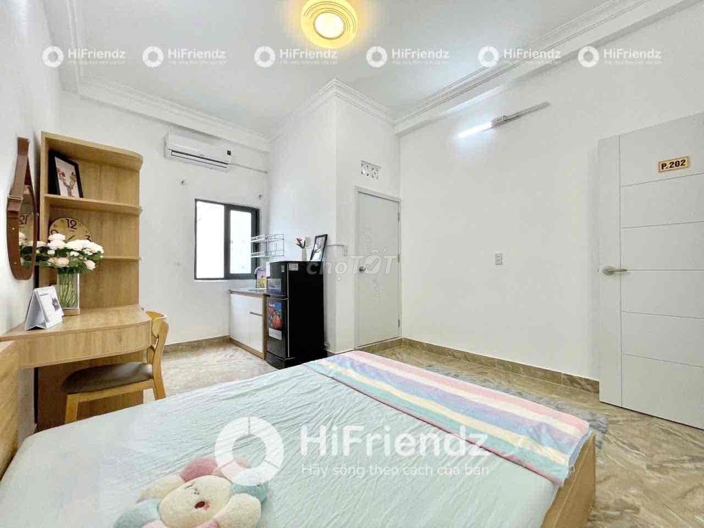 🧧 Studio 35m2 cửa sổ đón nắng gần Chợ Bà Chiểu, Bình Thạnh. Mới 100%