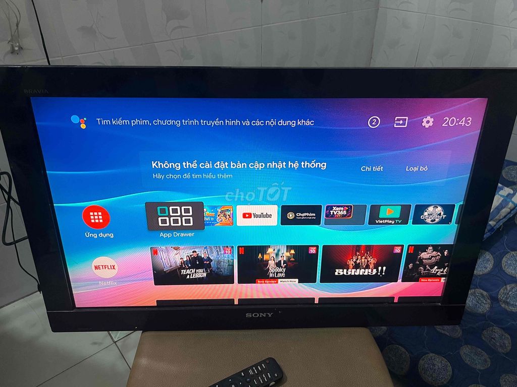 Thanh lý tivi sony 32in kèm box 350 giọng nói. Mua bán Tivi, Âm thanh tại Thành phố Dĩ An Bình Dương được đăng bởi DenNguyen hình 1