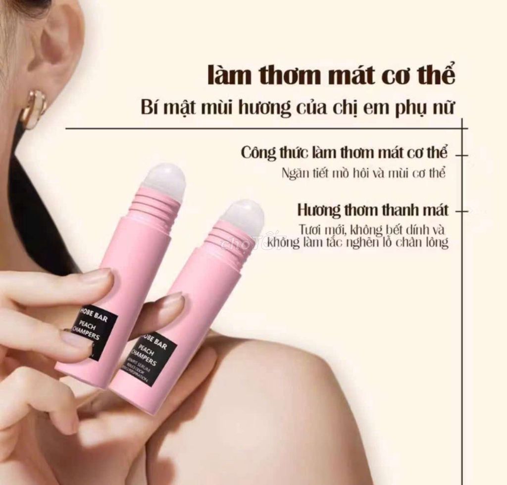 Lăn khử mùi Hobe Bar Đào 20ml. Mua bán Phụ kiện thời trang khác tại Huyện Cần Đước Long An được đăng bởi Nguyễn Ngọc Diệu hình 1