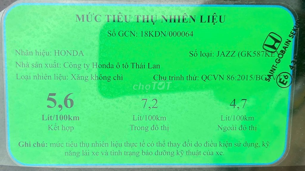 Jazz 2019 bản RS TRÙM MỀN ít đi bao check hãng. Mua bán Ô tô tại Thành phố Thủ Đức Tp Hồ Chí Minh được đăng bởi Thái Phạm hình 16