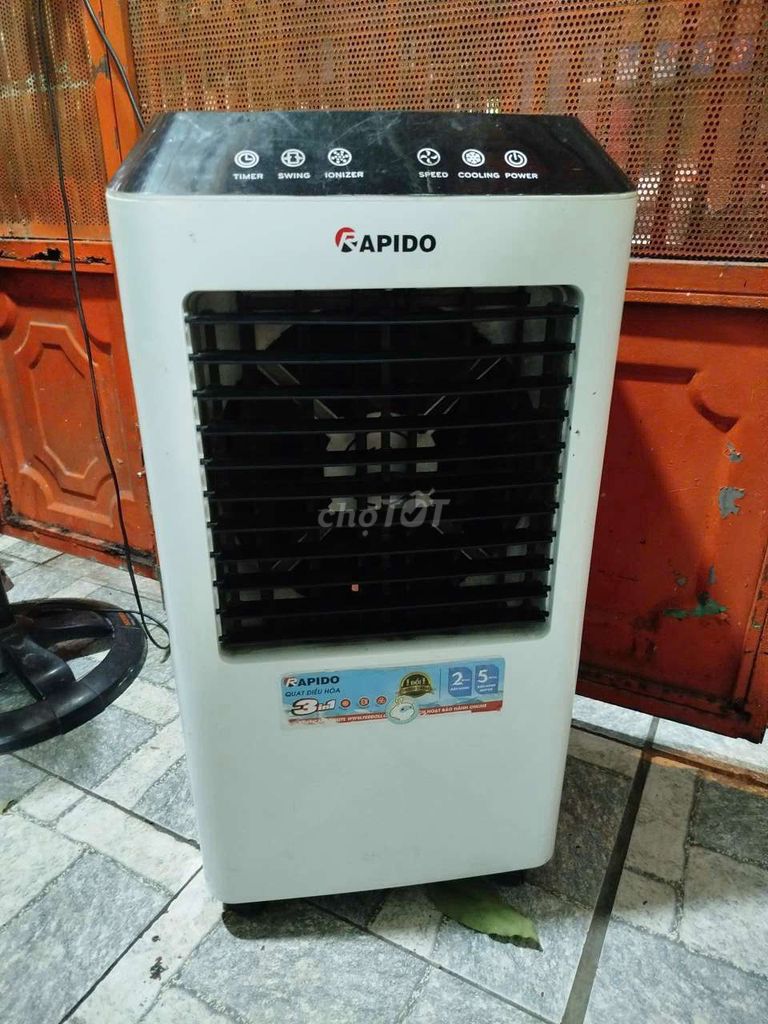 Quạt hơi nước Rapido Trắng, Đen cảm ứng đã sử dụng. Mua bán Quạt tại Thành phố Thuận An Bình Dương được đăng bởi Nguyễn Tấn tài  hình 1
