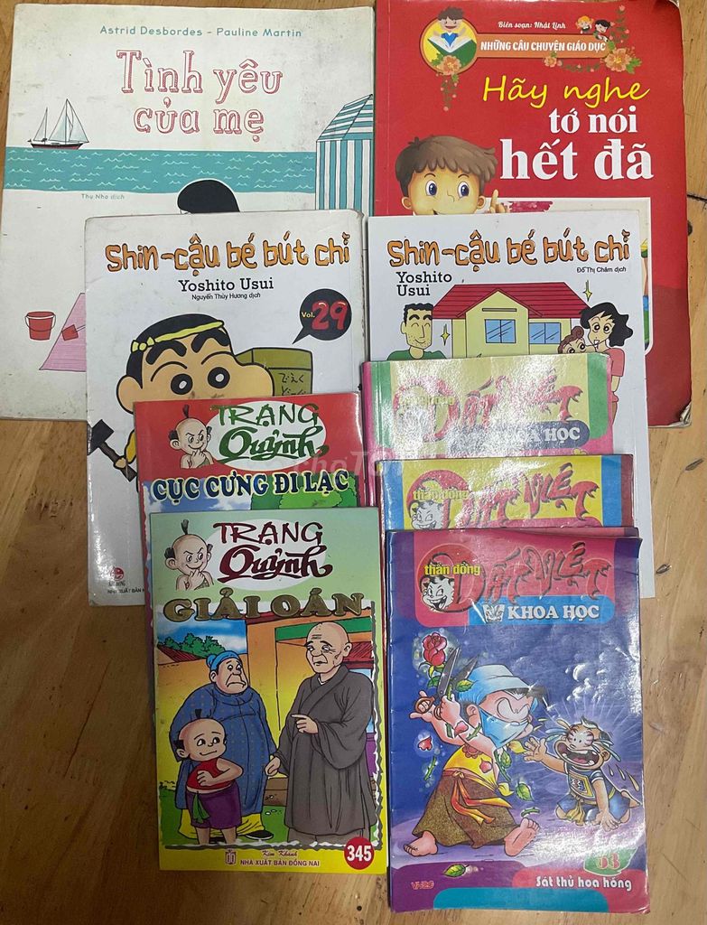 Combo 9 truyện tranh giáo dục. Mua bán Sách tại Quận Tân Phú Tp Hồ Chí Minh được đăng bởi Uyên Nhi hình 1