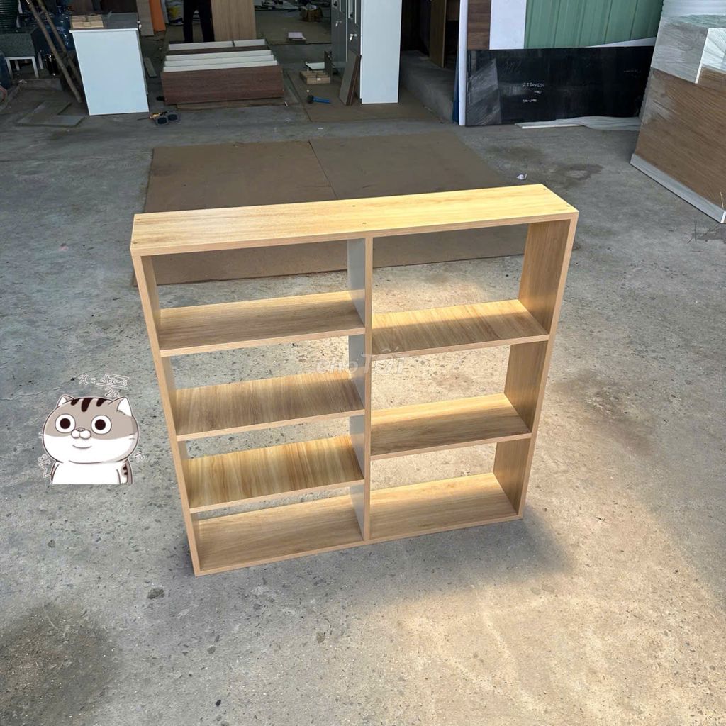 Kệ gỗ Vàng gỗ 1m x 1m x 20cm. Mua bán Tủ, kệ gia đình tại Quận 12 Tp Hồ Chí Minh được đăng bởi Thanh lý Phú Cường hình 1