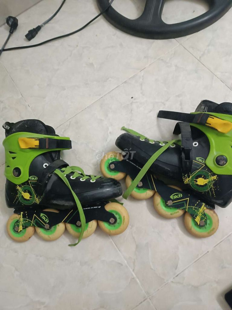 Giày trượt patin BKB Đen Xanh lá. Mua bán Đồ thể thao, Dã ngoại tại Thành phố Nha Trang Khánh Hòa được đăng bởi Phan Minh Tiến hình 1