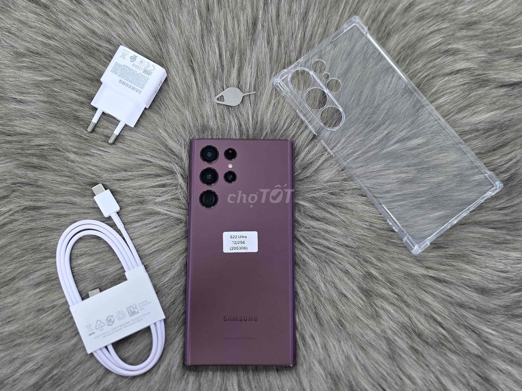 Samsung Galaxy S22 Ultra 256GB Tím. Mua bán Điện thoại tại Quận Ngô Quyền Hải Phòng được đăng bởi lê thanh thuỷ hình 1