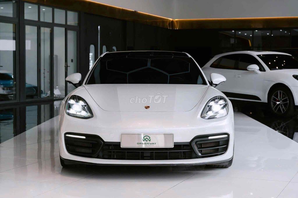 Porsche Panamera 4 Executive 2020 Белый-Коричневый