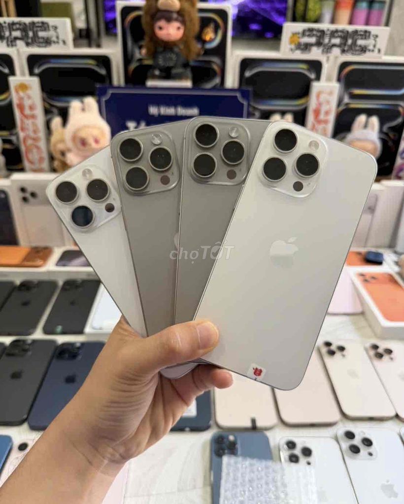 15 Pro Max 512GB Trắng - Nature Zin Áp P8x 20tr500. Mua bán Điện thoại tại Thành phố Thủ Đức Tp Hồ Chí Minh được đăng bởi Táo Uy Tín Store  Sỉ Lẻ Iphone Ipad Macbook hình 1