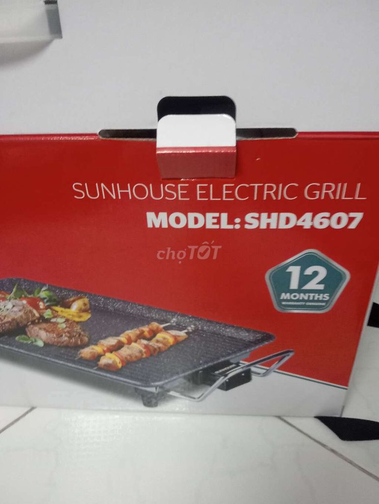 Bếp nướng điện Sunhouse SHD4607 Mới 100%. Mua bán Bếp, lò, đồ điện nhà bếp tại Thành phố Thủ Đức Tp Hồ Chí Minh được đăng bởi PHONG TRUNG PHUONG hình 1