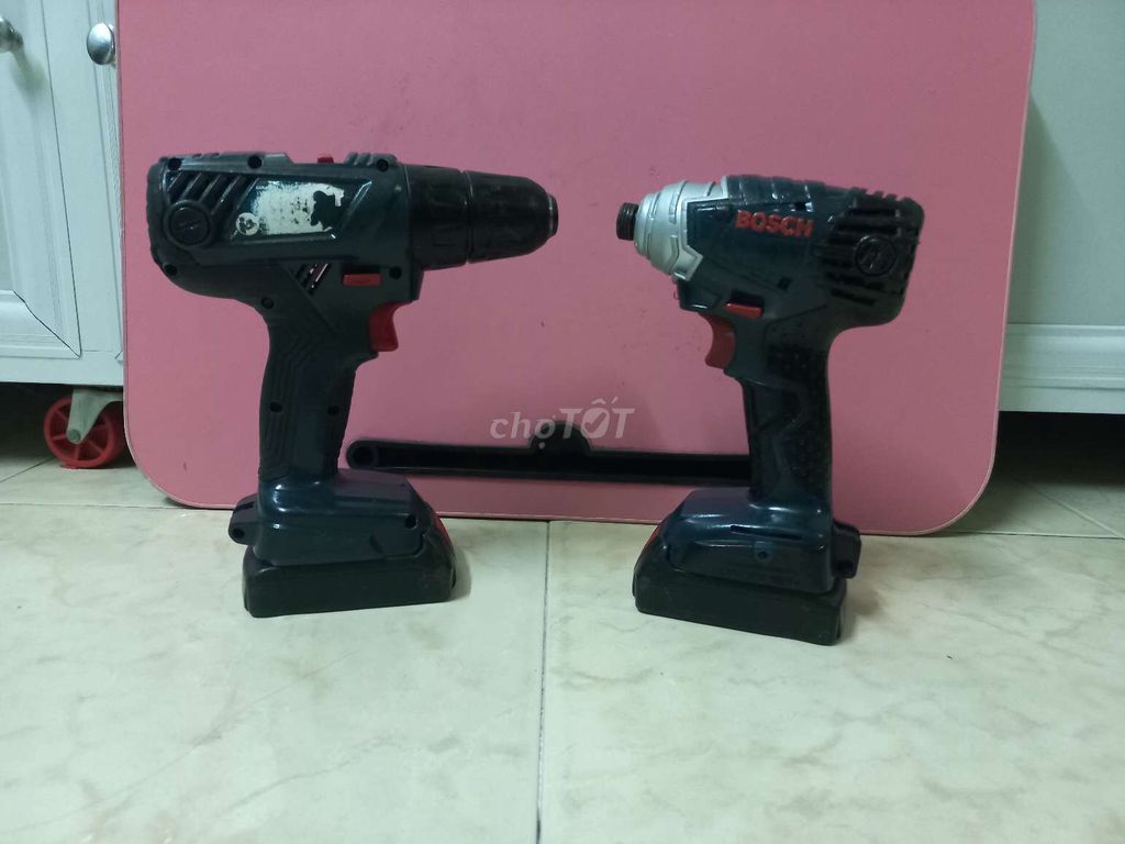 Cặp khoan pin Bosch 18v